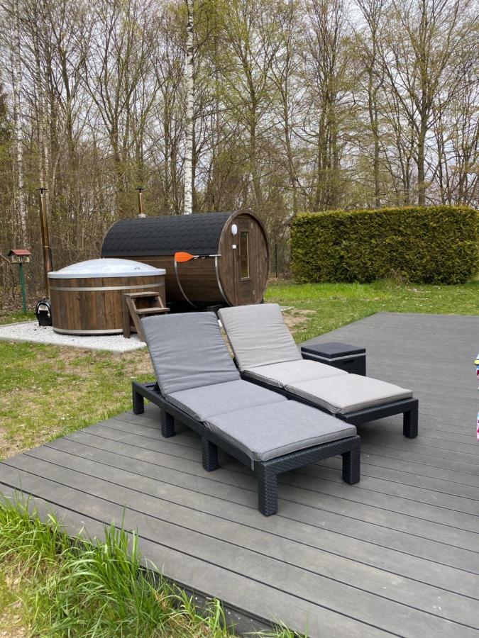 Villa Dom Na Kaszubach, Sauna I Balia